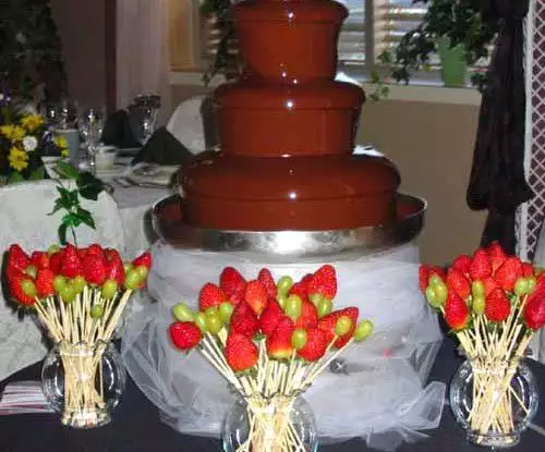 Шоколадов фонтан под наем от НОВА Кетъринг за всяко събитие