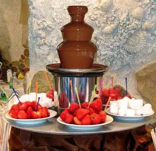 4. Снимка на Шоколадов фонтан под наем от НОВА Кетъринг за всяко събитие