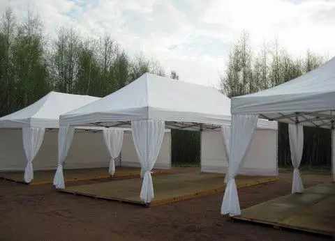 3. Снимка на НОВА Кетъринг предлага тенти, чадъри и шатри под наем