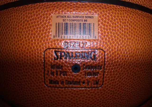баскетболна топка SPALDING ATTACK NBA 7 нова All surfaces se