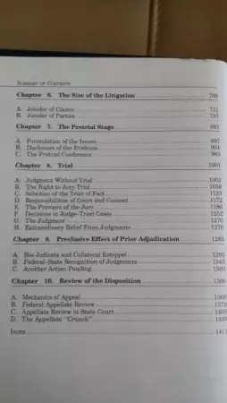 3. Снимка на Pleading and Procedure 8th edition - Право, Закон и Ред