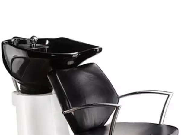 3. Снимка на Фризьорска измивна колона с керамична мивка модел 3565
