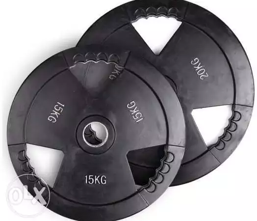 6. Снимка на Хромирани лостове ф50 ф28 ф30 и ф 25 дъмбели дискове фитнес