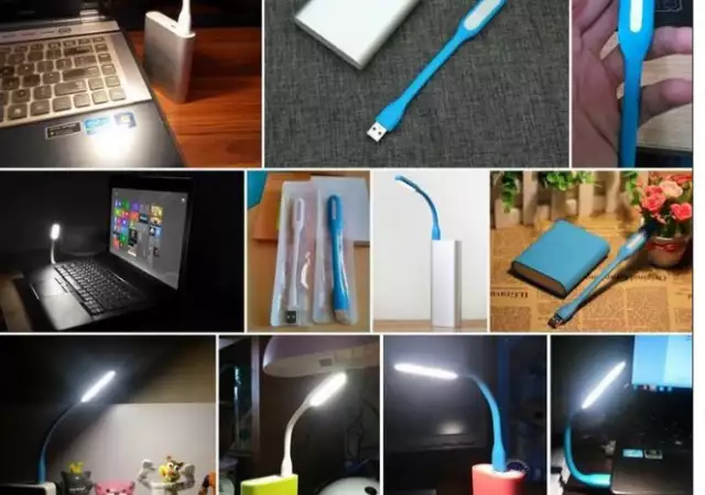 Гъвкава LED лампа за смартфон, нотебук