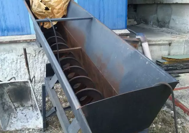 Брикет машина, шнекова преса за брикети от въглища