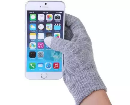1. Снимка на Топли ръкавици за смартфон