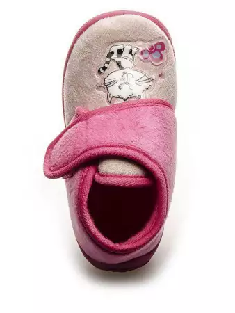 4. Снимка на Розови момичешки домашни пантофи от Perfection bg - 13.90 лв