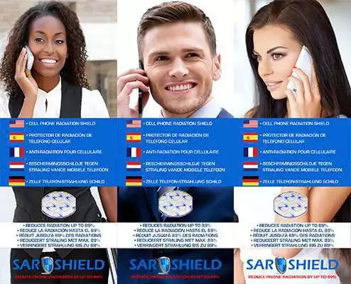 Нов оригинален SAR Shield защита от радиация за GSM