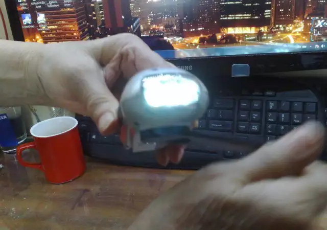 Динамо LED фенер зареждане GSM - 16 лв