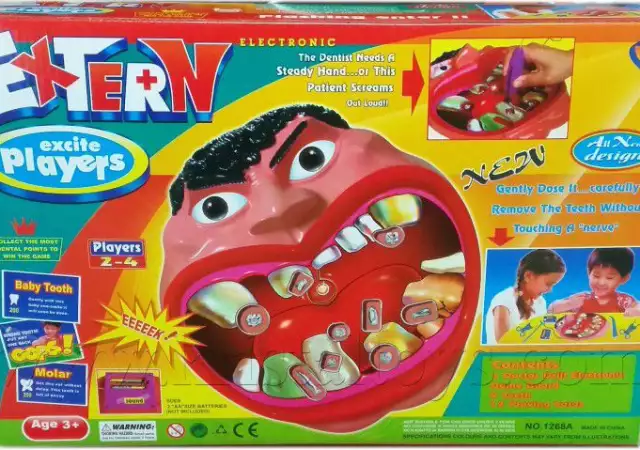 1. Снимка на Идея за подарък - Детска образователна игра Зъболекар