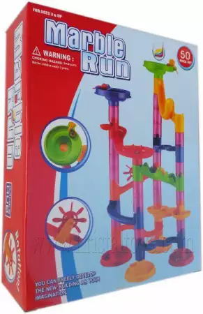 Детска занимателна игра Писта с топчета 50 части