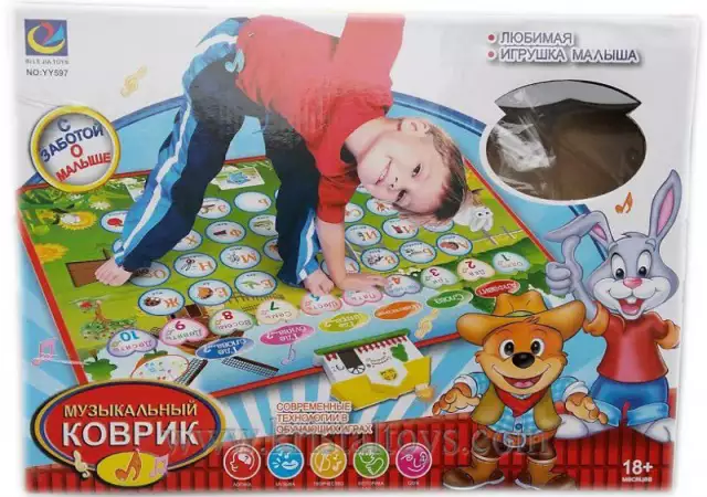 Детска занимателна игра Музикално килимче 295970