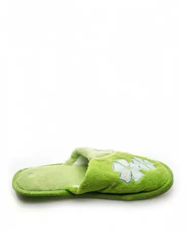 3. Снимка на Домашни чехли с цветя от Perfection
