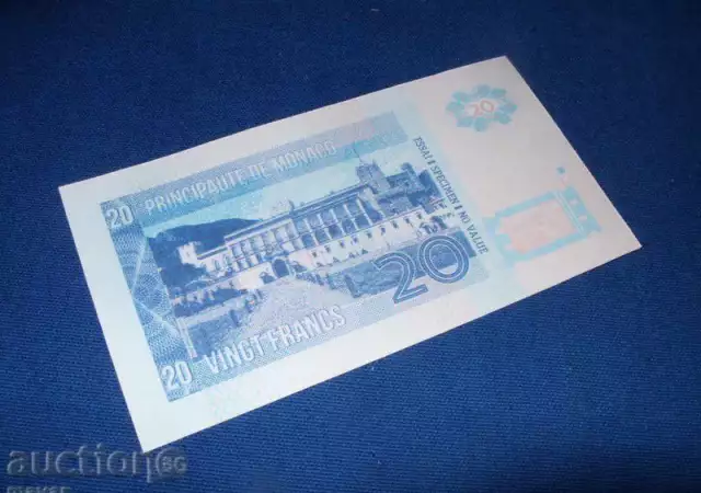 2. Снимка на Монако 20 francs 2015