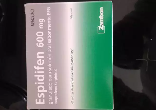 1. Снимка на Espidifen 600 mg