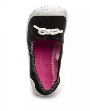 4. Снимка на Черни текстилни обувки, тип цвичка от Perfection