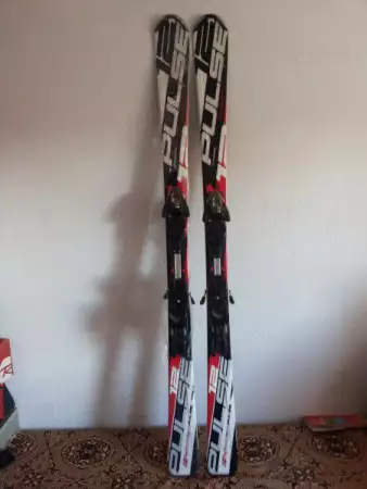 чисто нови ски карвинг техно про 154 см сьс автомати соломон