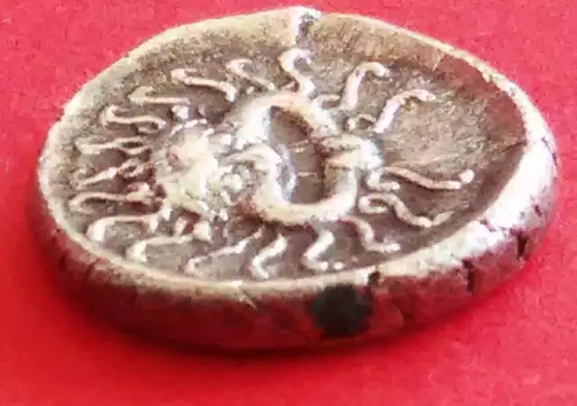 6. Снимка на Тракйска антична сребърна драхма Аполониа 5 - 4 век пр. н.