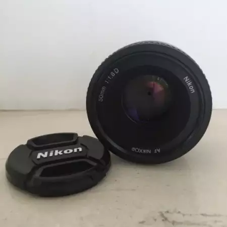 1. Снимка на Nikon обектив Nikkor АF 50mm F1.8 D