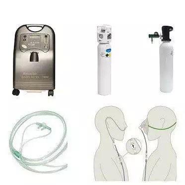 1. Снимка на Кислородни апарати и кислородни бутилки, наем и продажба