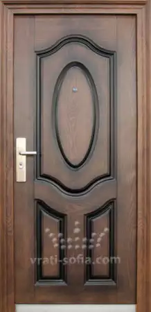 1. Снимка на Метална входна врата 141 - 5 Y