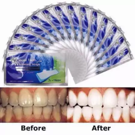 Ленти за избелване на зъби Advanced Teeth Whitening Strips