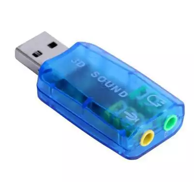 2. Снимка на USB звукова карта и USB конвентори