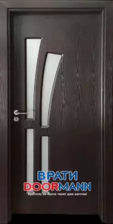 1. Снимка на Интериорна врата Gama 205, цвят Венге