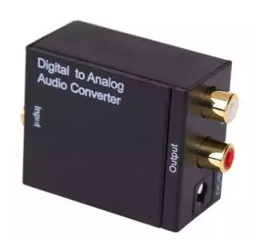 1. Снимка на Цифрово - аналогов аудио конвертор Toslink