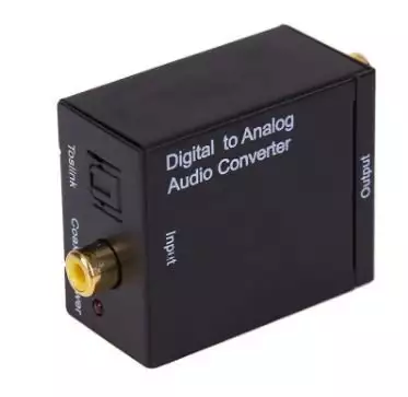4. Снимка на Цифрово - аналогов аудио конвертор Toslink