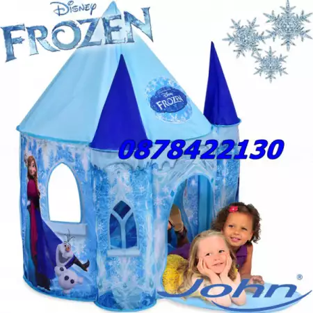 1. Снимка на Детска Палатка за игра - Замък Disney Frozen Замръзналото к