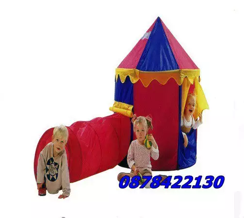Комплект Детска занимателна палатка Цирк