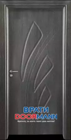1. Снимка на Интериорна врата Gama 202p, цвят Сив кестен
