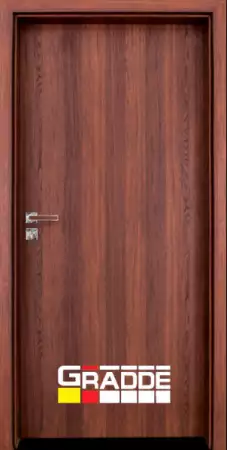 1. Снимка на Нов дървесен цвят - Щведски Дъб - на интериорна врата Градде .