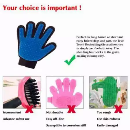 3. Снимка на True Touch - специални ръкавици за домашни любимци