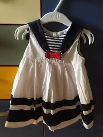 4. Снимка на Моряшка детска рокличка