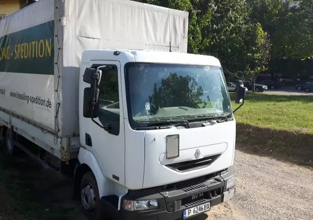 Камион Renault Midlum - 180dCi - ПАДАЩ БОРД, Брезент.ТОПСъстояниe