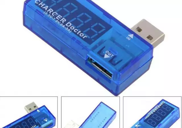 Цифров USB тестер