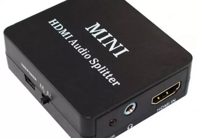 Mini HDMI Audio Splitter