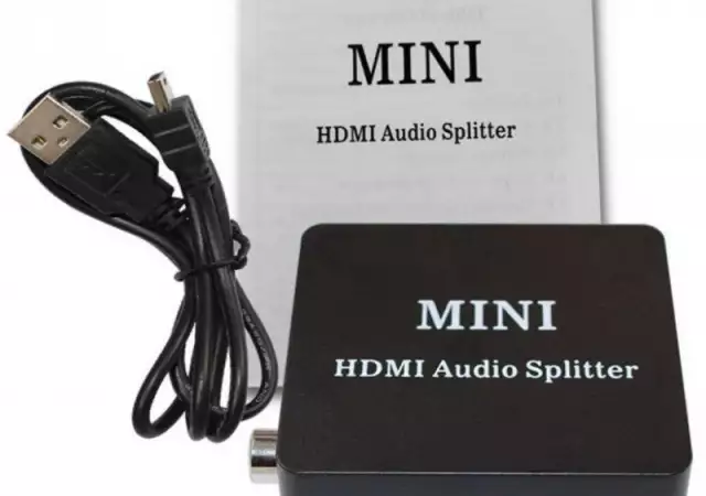 3. Снимка на Mini HDMI Audio Splitter