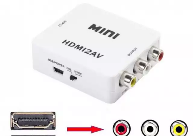 6. Снимка на Mini HDMI2AV