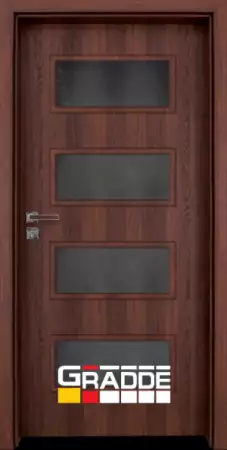 1. Снимка на Интериорна врата Gradde Blomendal, цвят Шведски дъб