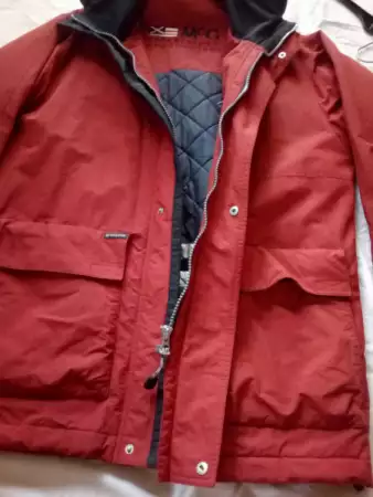 9. Снимка на Мъжко зимно яке LUCIANO с качулка цвят бордо р р 52 54