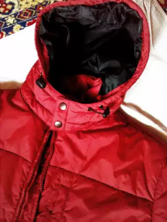 2. Снимка на Мъжко зимно яке LUCIANO с качулка цвят бордо р р 52 54