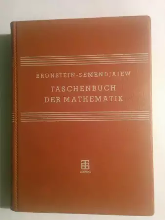 Taschenbuch der mathematic Справоник по математика