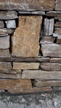 14. Снимка на Редене, лепене на камък - Гнайс , травертин, варовик, гранит.