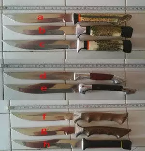 1. Снимка на Уникални висококачествени ножове