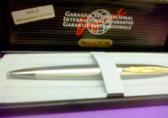 Химикалка 23, 6 kts позлата - INOXCROM Gold Еlectroplated