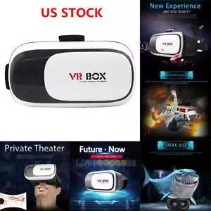 Нови VR BOX V 2.0 джойстик 3D очила за виртуална реалност