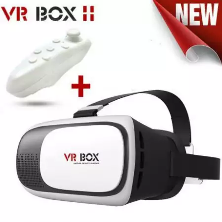 3. Снимка на Нови VR BOX V 2.0 джойстик 3D очила за виртуална реалност